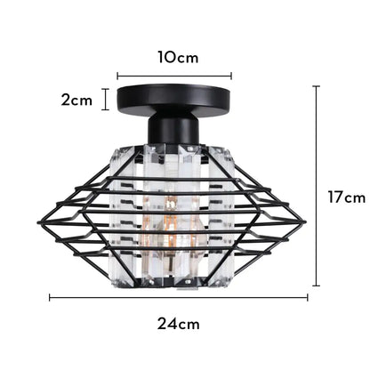 Floral gold glass crystal led ceiling chandelier for living room