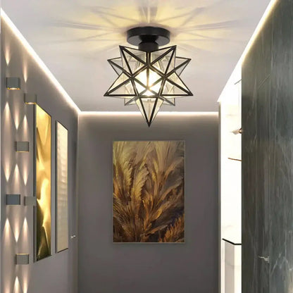 Floral gold glass crystal led ceiling chandelier for living room