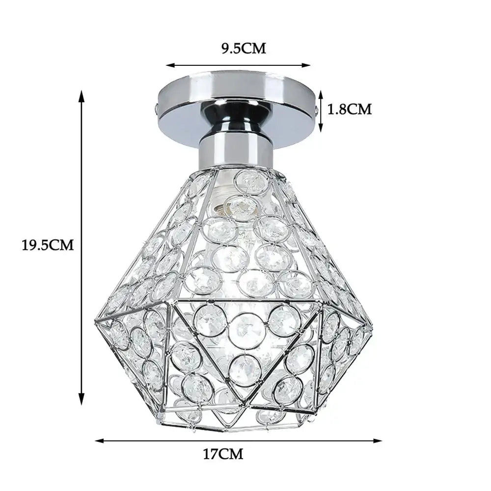Floral gold glass crystal led ceiling chandelier for living room