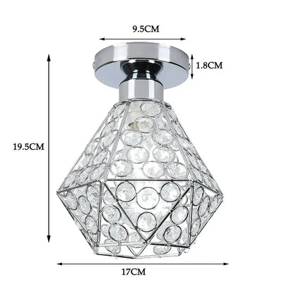 Floral gold glass crystal led ceiling chandelier for living room