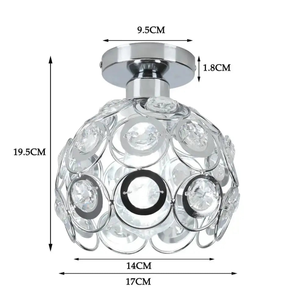 Floral gold glass crystal led ceiling chandelier for living room