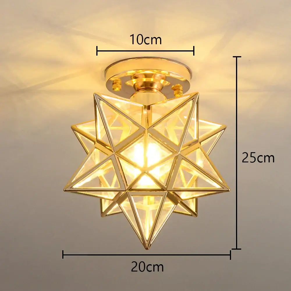 Floral gold glass crystal led ceiling chandelier for living room