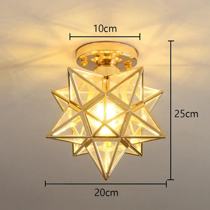 Floral gold glass crystal led ceiling chandelier for living room
