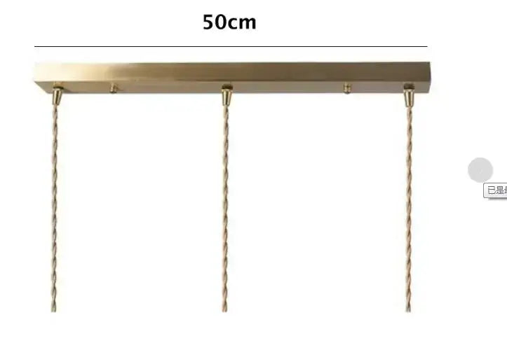 Floral green glass pendant lights for living room in golden brass