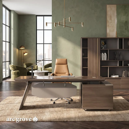 Flynn · Modern L-Shaped Executive Desk