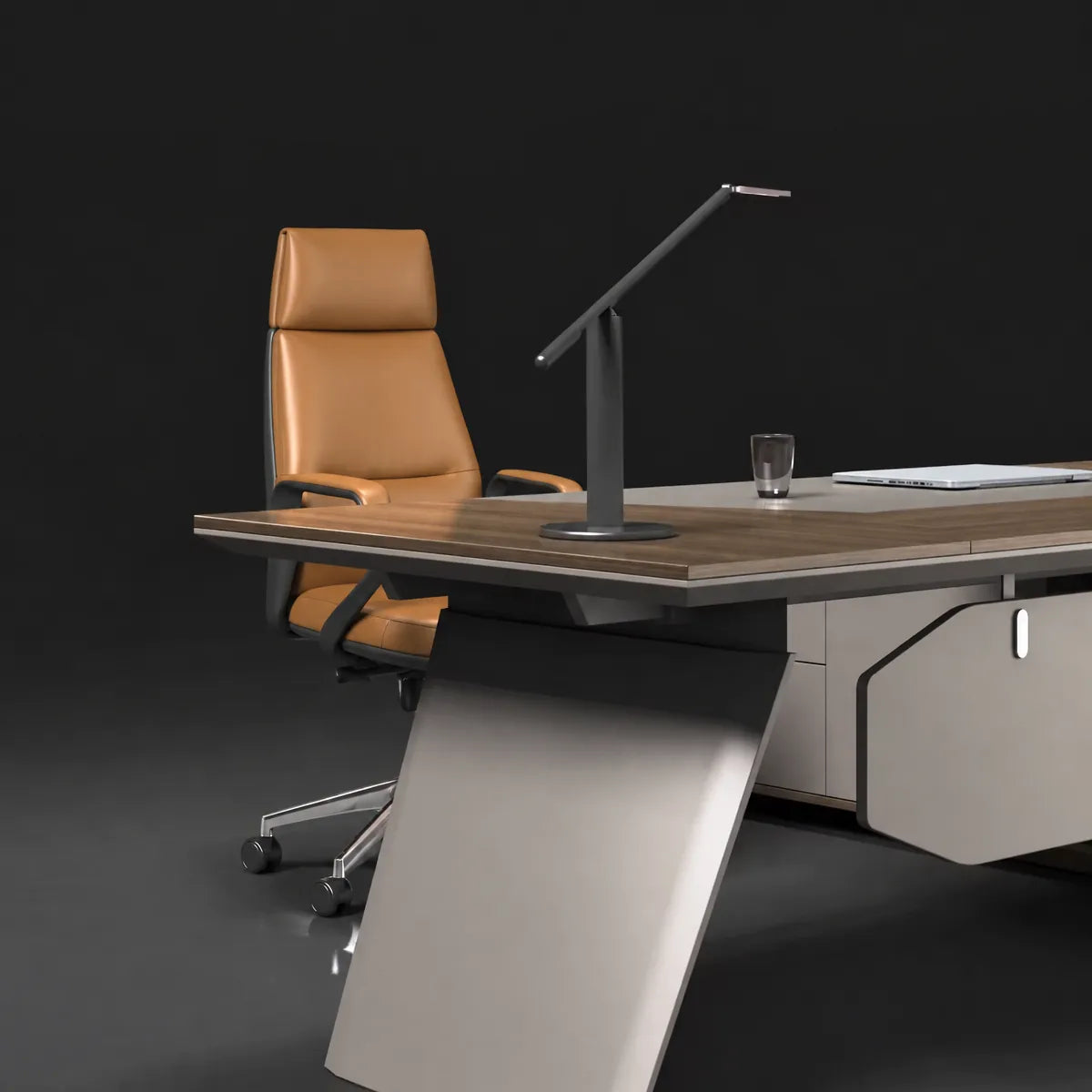Flynn · Modern L-Shaped Executive Desk