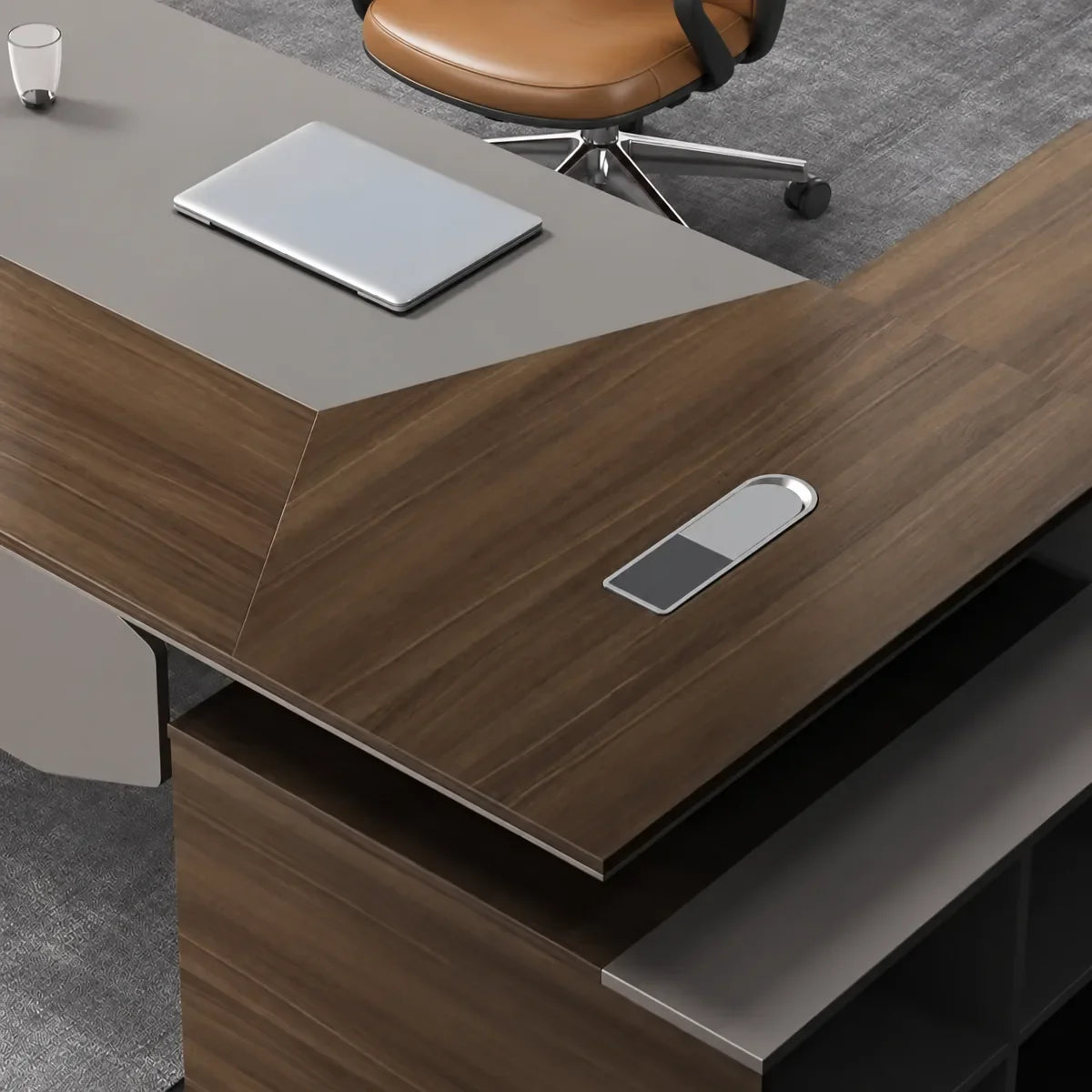Flynn · Modern L-Shaped Executive Desk
