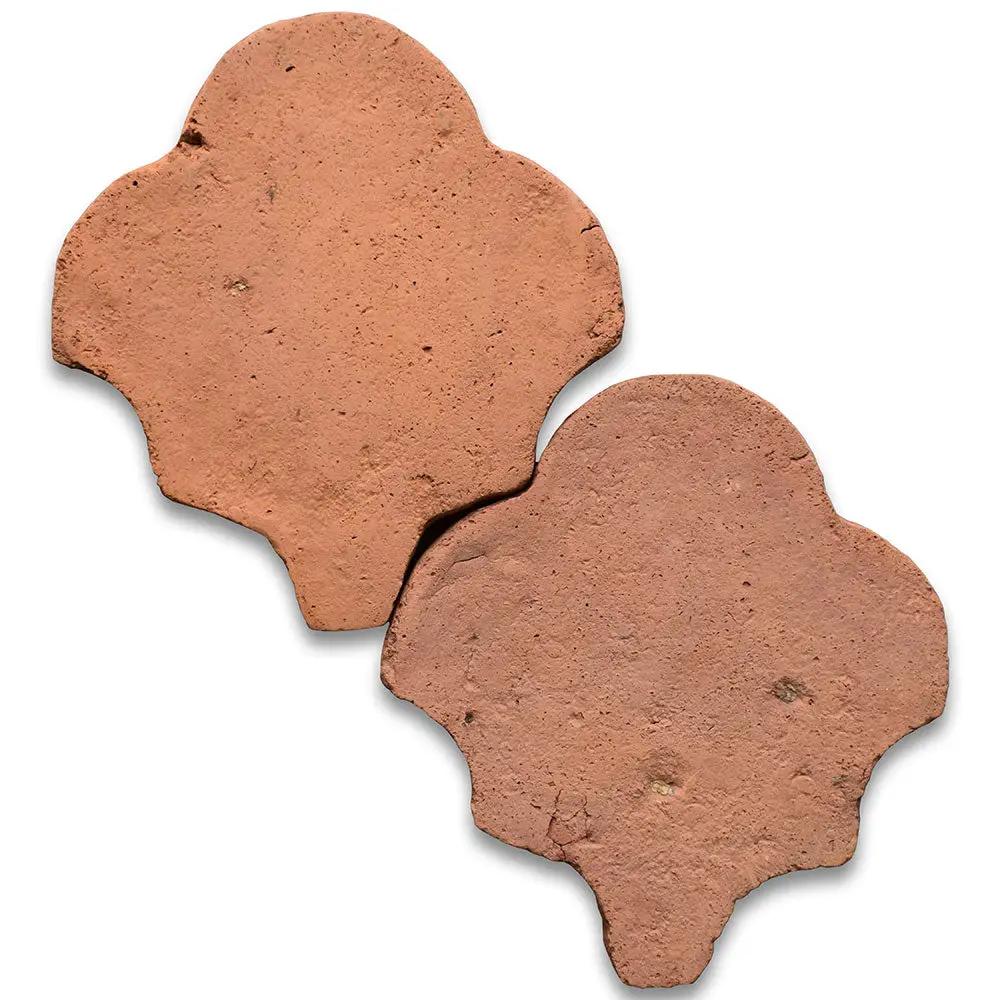 Forma De Ventilador Natural Fan Shape Terracotta Tiles 6 3/4x6 1/2