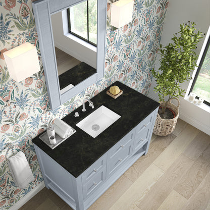 James Martin Breckenridge 48" Single Bathroom Vanity, Serenity Blue