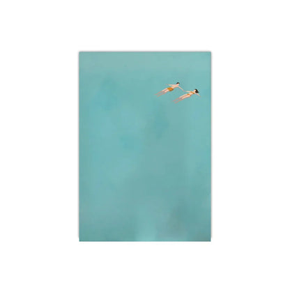 DecorBites™ Frameless Summer People Swimming Canvas Wall Art