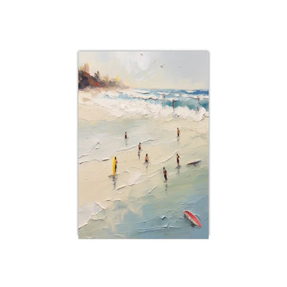 DecorBites™ Frameless Summer People Swimming Canvas Wall Art