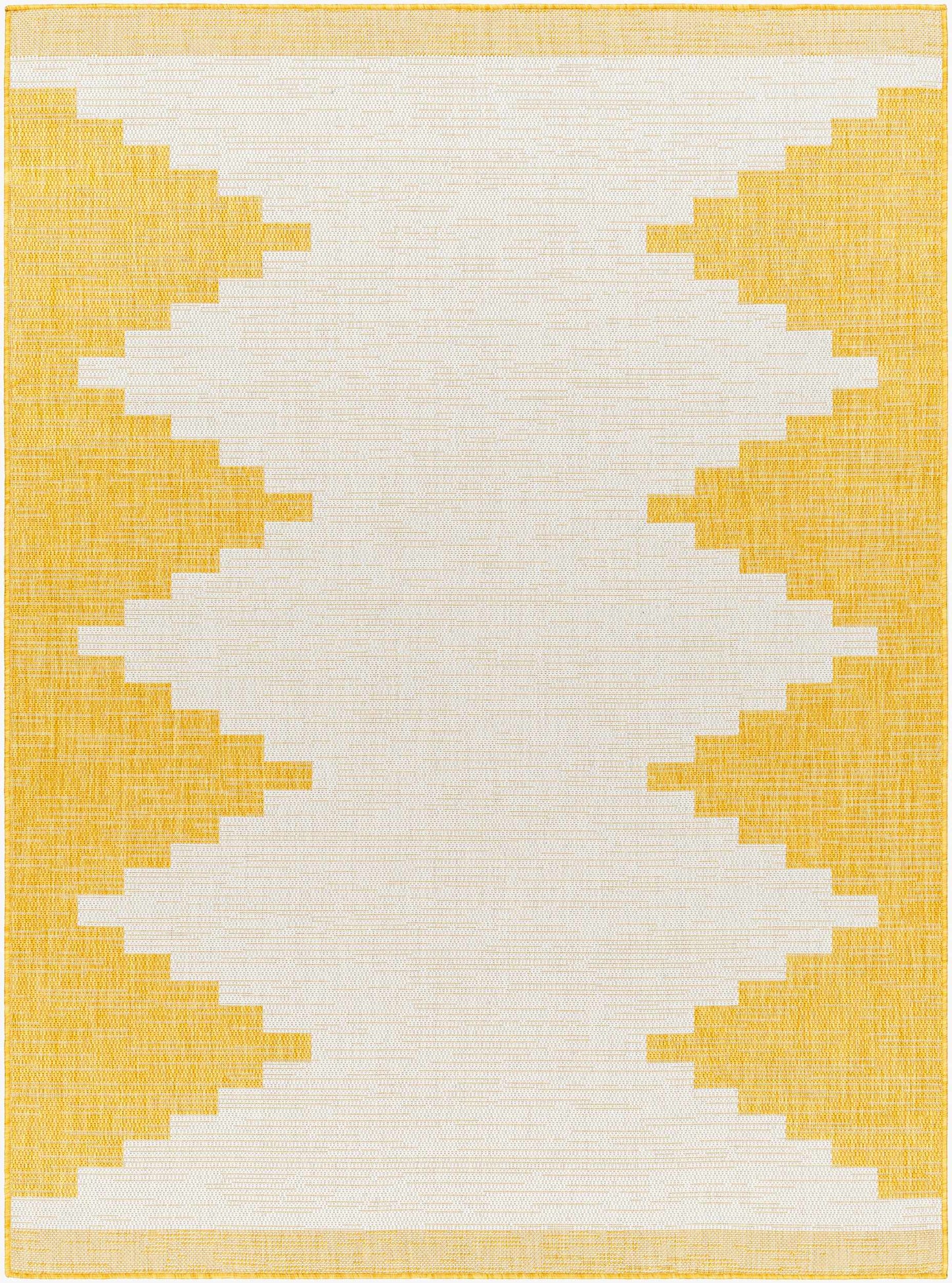 Djugun Yellow Outdoor Rug - Clearance