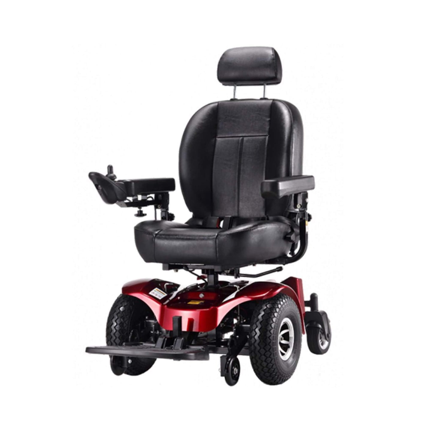Freerider USA Apollo II 33/50AH Heavy Duty 2WD All Terrain Electric Powered Wheelchair, 470LBS (SAK95861)