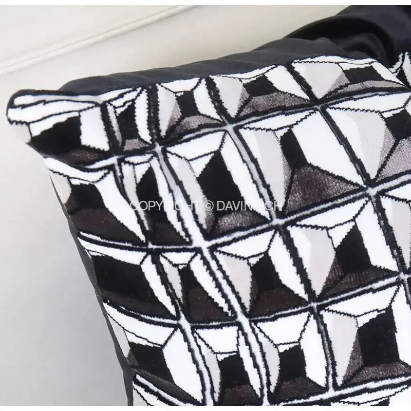 French cream bubble cushion cover living room textured pillow case