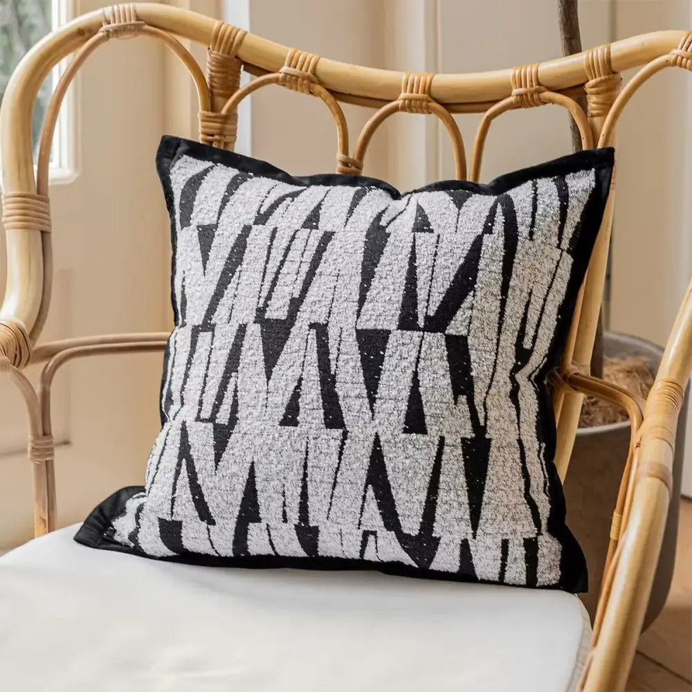 French cream bubble cushion cover living room textured pillow case