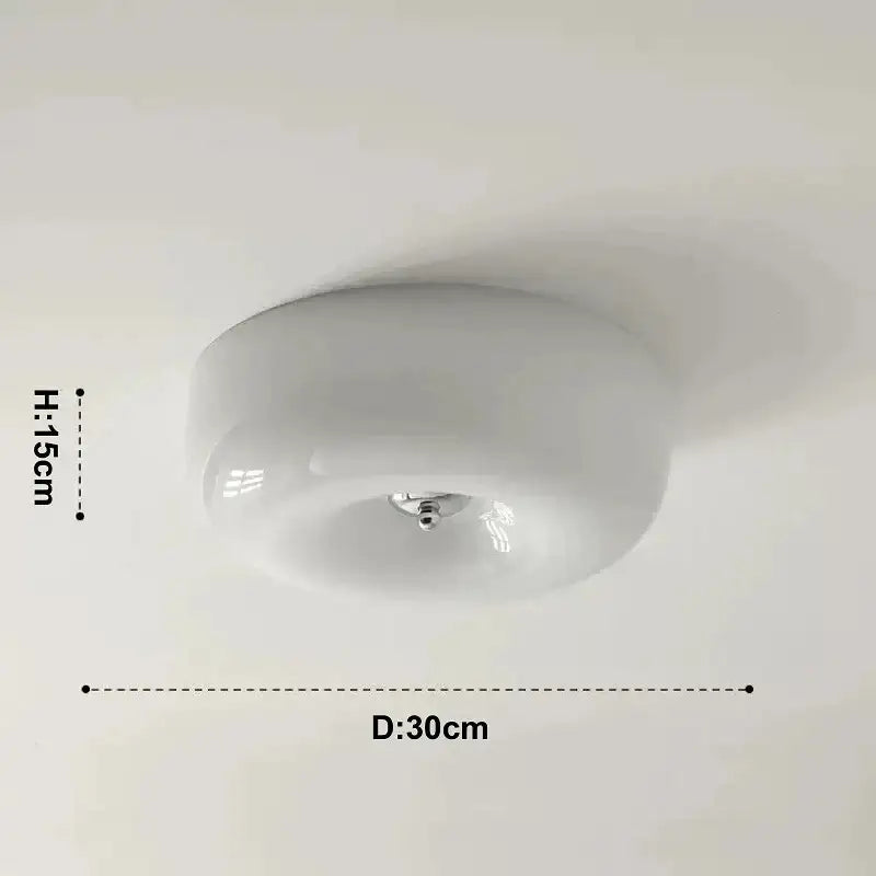 French cream ceiling lamp warm & white – bedroom decorative lighting