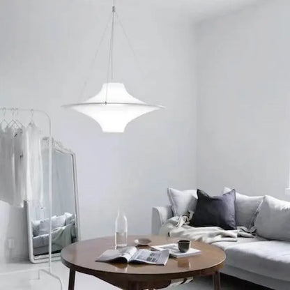 French cream modern chandelier white ceramic pendant for dining room