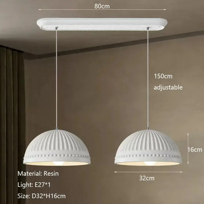 French cream style led chandelier for dining room and kitchen