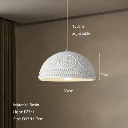 French cream style led chandelier for dining room and kitchen