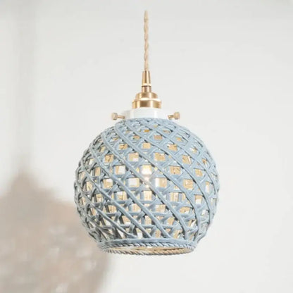 French minimalism ceramic white & gold pendant light dining room