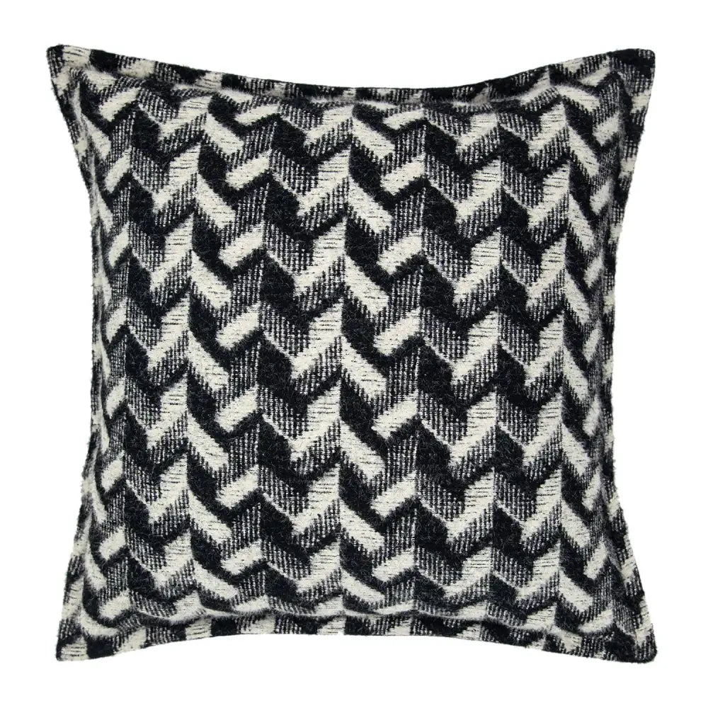 French style decor black & white zigzag pillowcase living room decor