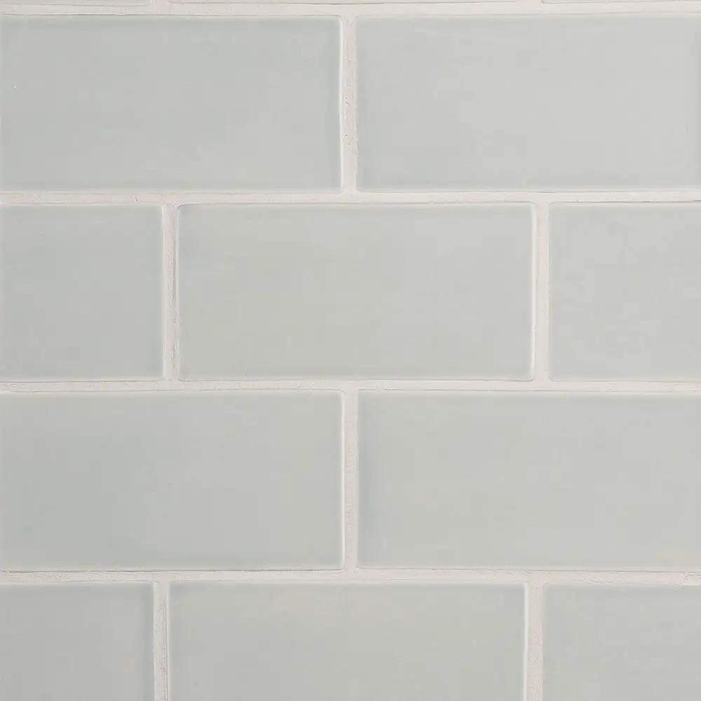 Pebble Glossy Subway Ceramic Tiles 3x6