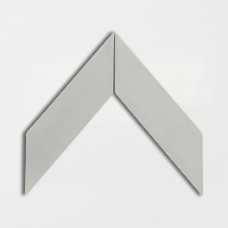 Pebble Glossy Chevron Ceramic Tiles 2x6