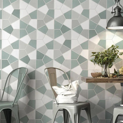 Pebble Glossy Diamante Ceramic Tiles 6x6