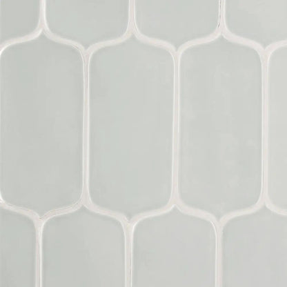 Pebble Glossy Tear Field Ceramic Tiles 3 5/8x8