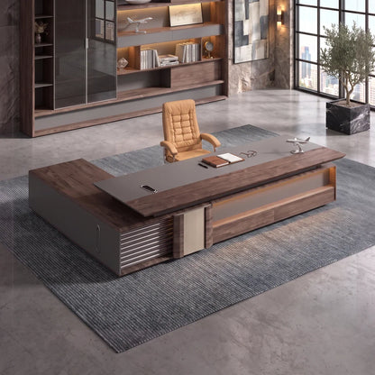 Frisco · Modern L-Shaped Executive Desk