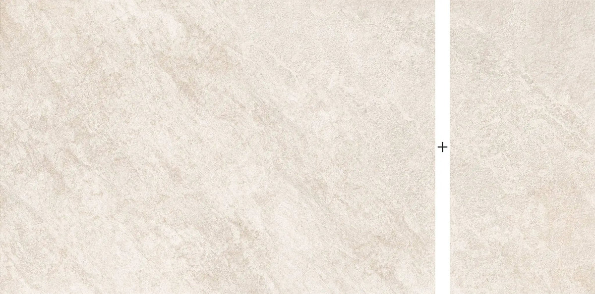 Frontier20 African Beige Mix + Quartz Look Porcelain Pavers 24x48