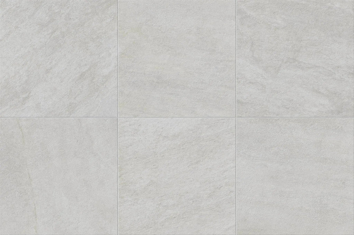Frontier20 Arctic White Quartz Look Porcelain Pavers 12x24