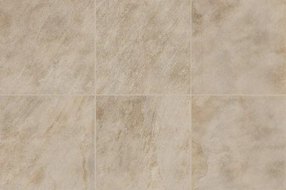 Frontier20 Barge Gold L Shape Mitered Edge Corner Right Quartz Look Porcelain Moldings 12x24