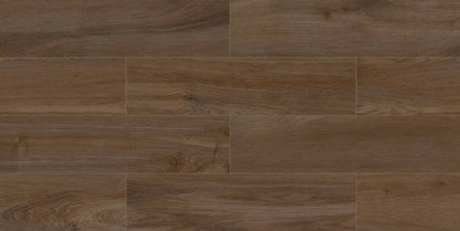 Frontier20 Essence Brown Coping & Stair Tread Corner Left Wood Look Porcelain Moldings 12x48