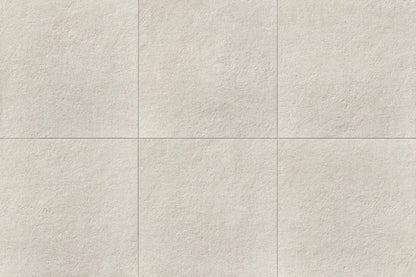 Frontier20 Indiana Buff Select Coping & Stair Tread Corner Right Limestone Look Porcelain Moldings 12x24