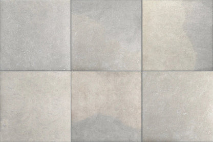 Frontier20 Indiana Variegated Limestone Look Porcelain Pavers 12x12