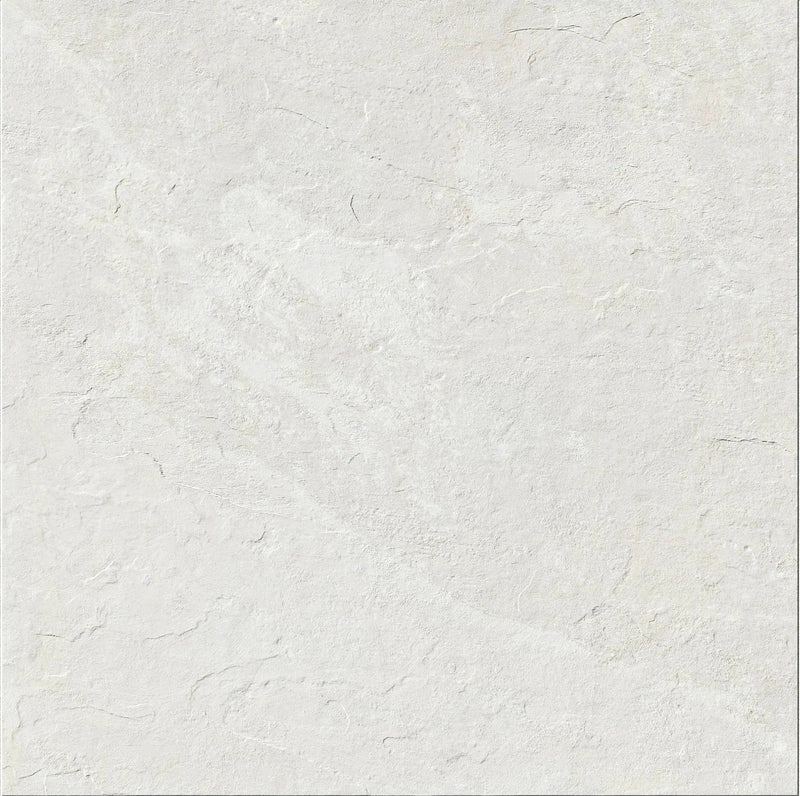 Frontier20 Montauk White Slate Look Porcelain Pavers 24x24
