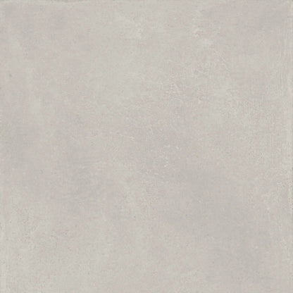 Frontier20 Passion Silver Coping & Stair Tread Corner Left Concrete Look Porcelain Moldings 12x24