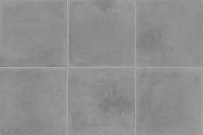 Frontier20 Simply Grey L Shape Corner Closure Right Concrete Look Porcelain Moldings 12x24