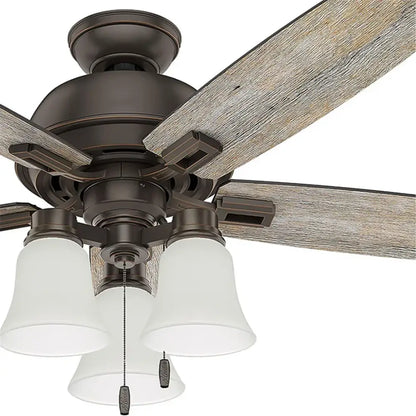Frosted glass bell shades replacement for living room ceiling fans