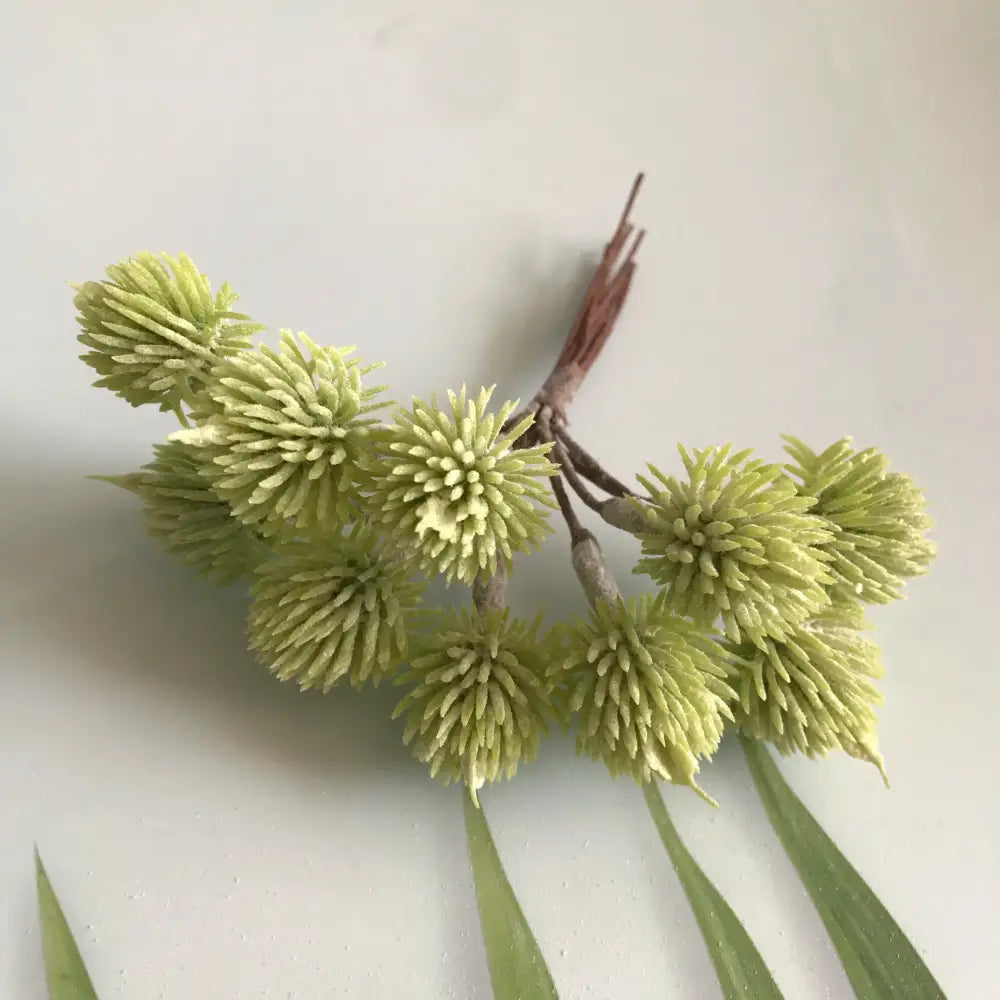 Frosted greenery berry stamen bundle for living room diy decor