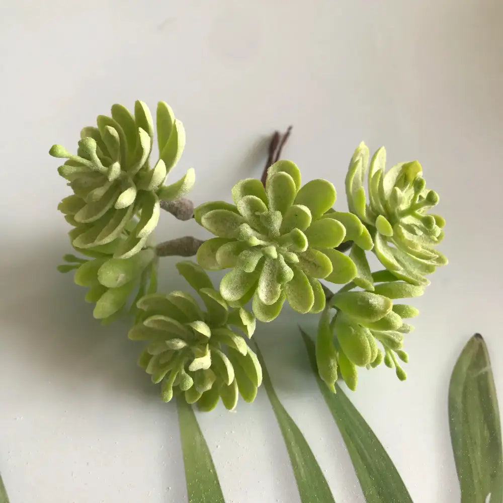 Frosted greenery berry stamen bundle for living room diy decor