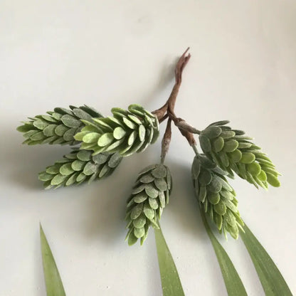 Frosted greenery berry stamen bundle for living room diy decor
