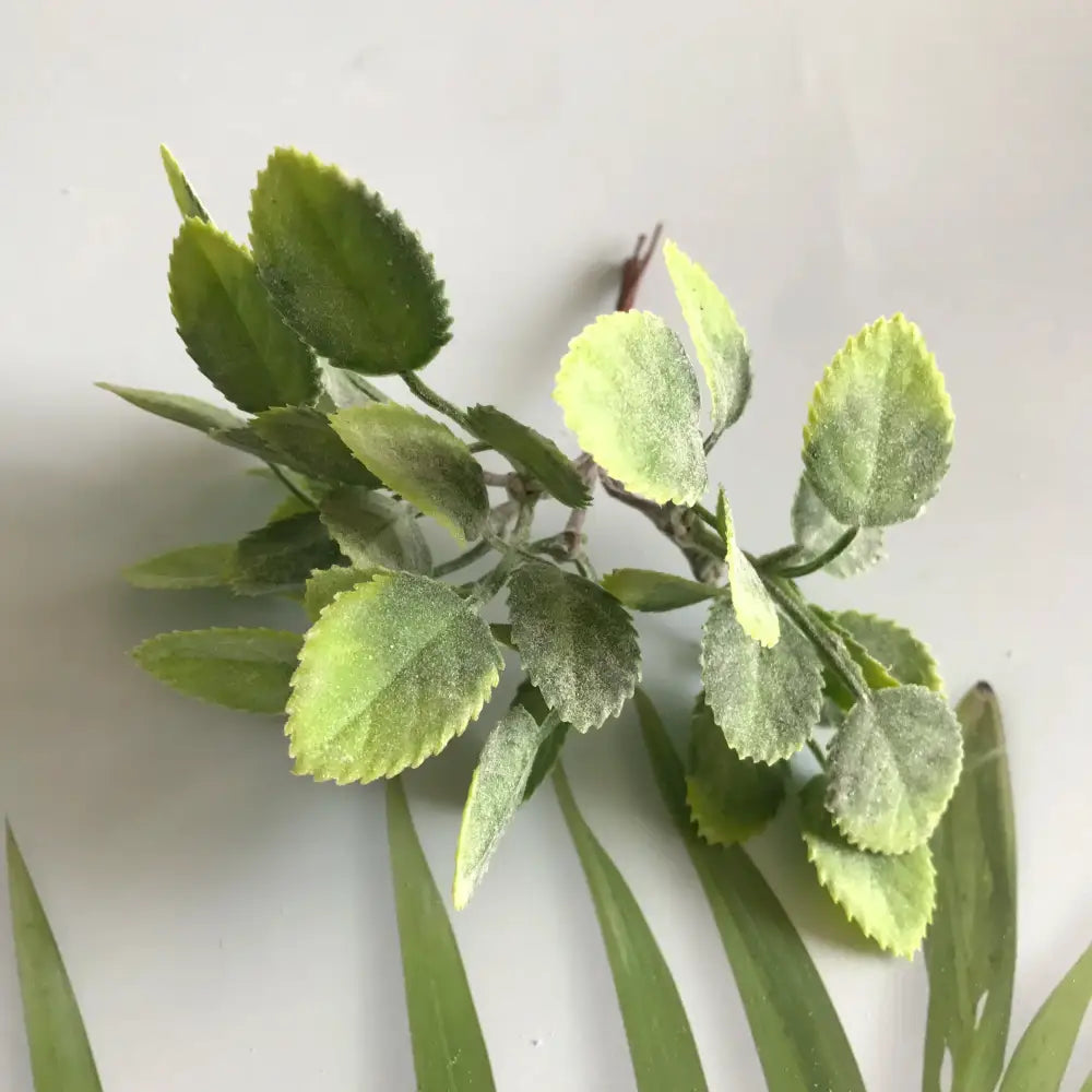 Frosted greenery berry stamen bundle for living room diy decor