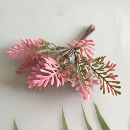 Frosted greenery berry stamen bundle for living room diy decor