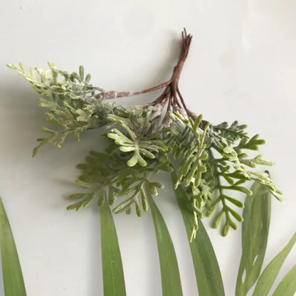 Frosted greenery berry stamen bundle for living room diy decor