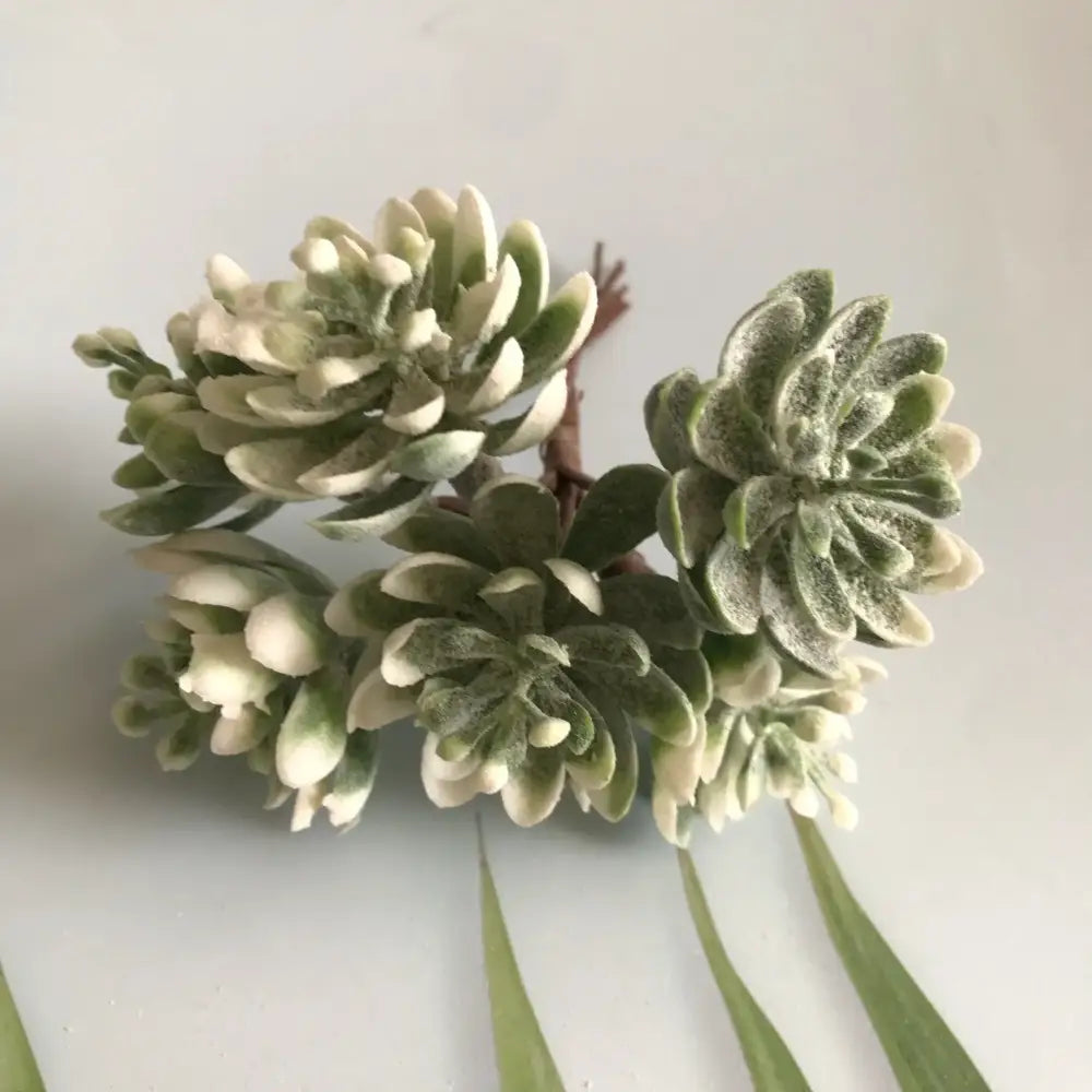 Frosted greenery berry stamen bundle for living room diy decor