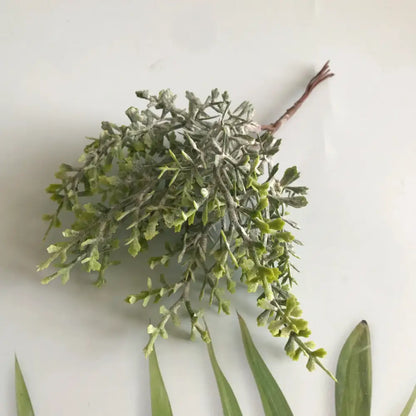 Frosted greenery berry stamen bundle for living room diy decor
