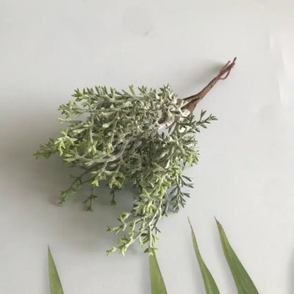 Frosted greenery berry stamen bundle for living room diy decor