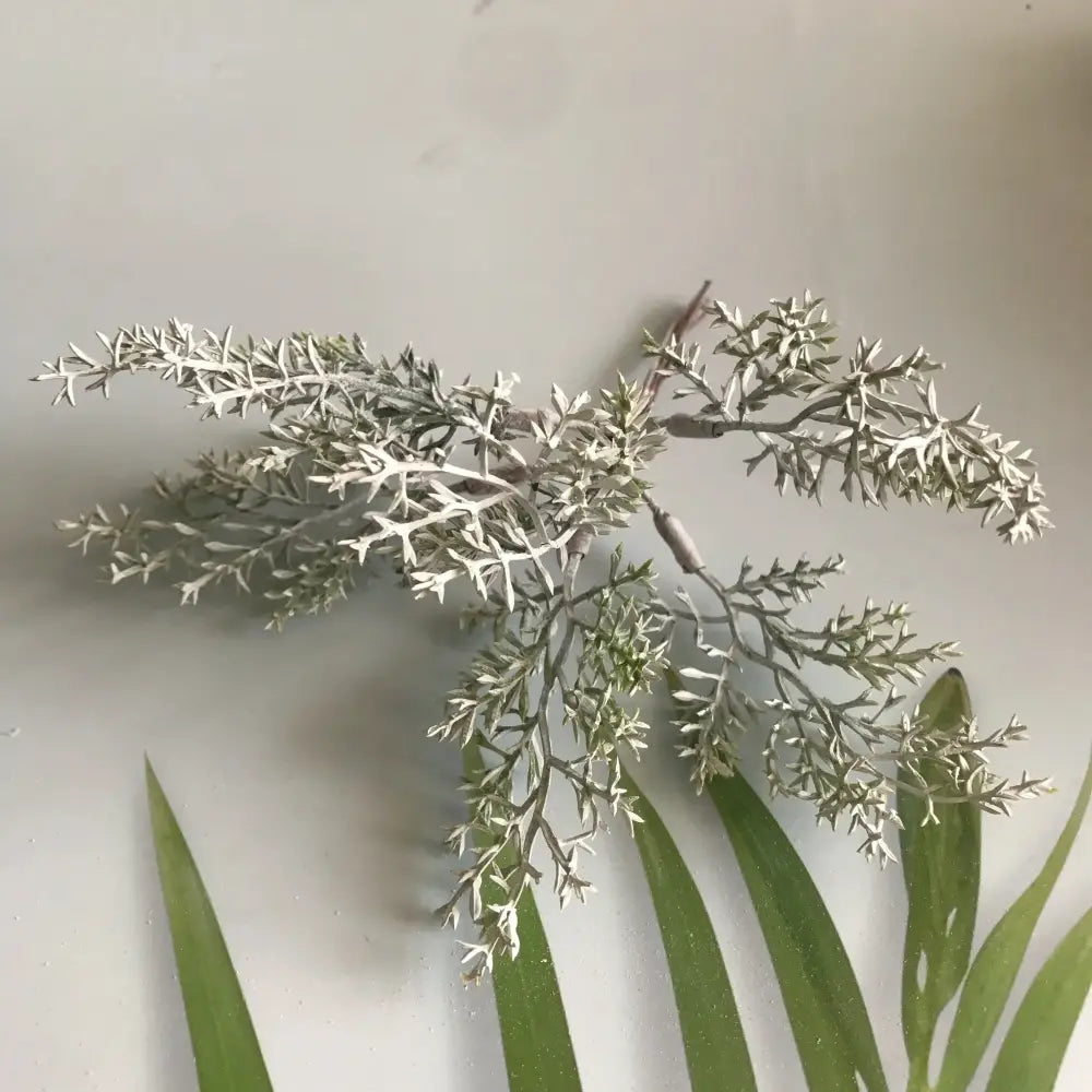 Frosted greenery berry stamen bundle for living room diy decor